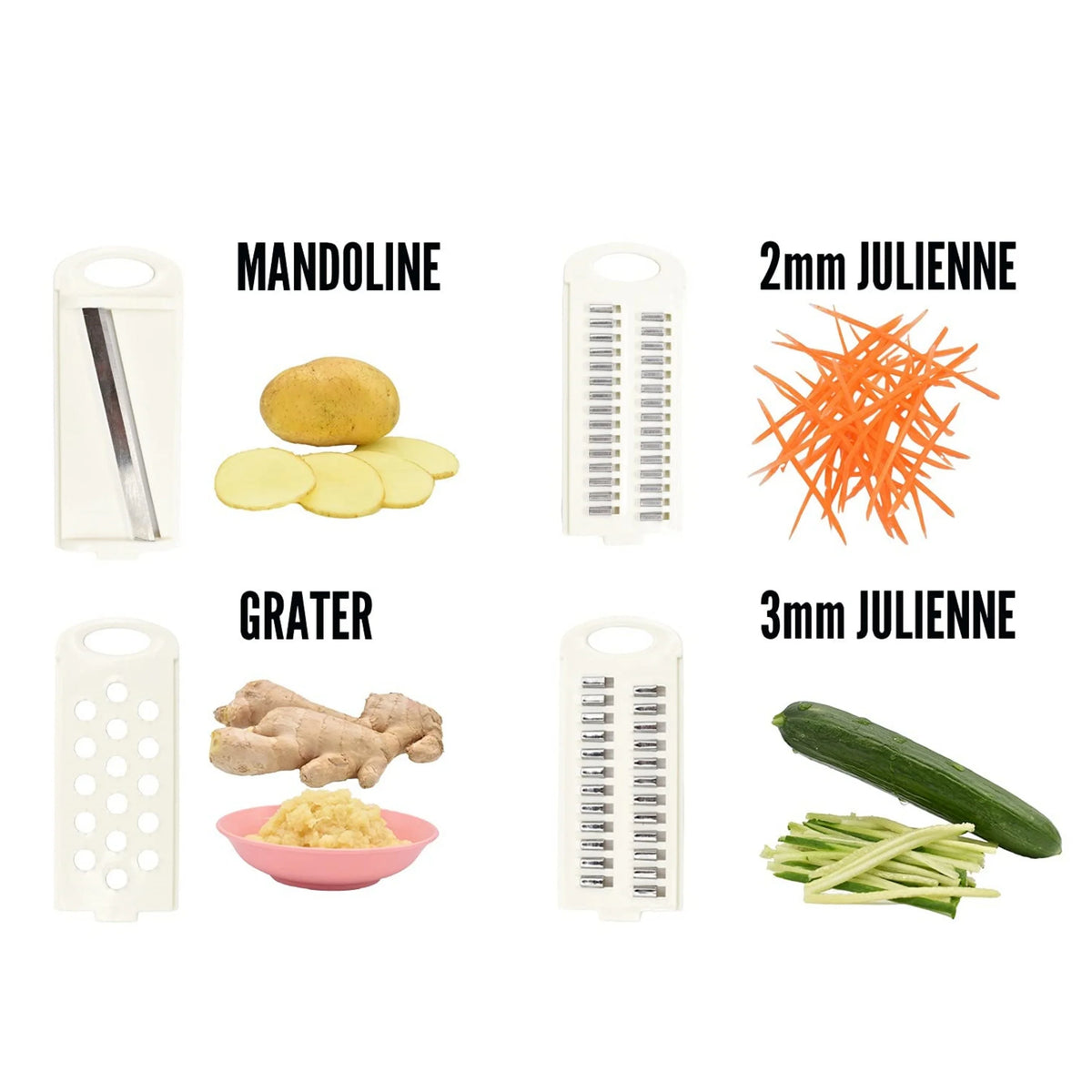 VégéCut – Coupe-légumes et mandoline manuelle