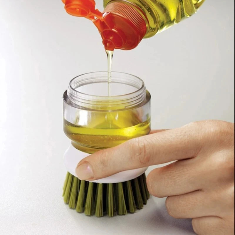 CleanDrop – Soap Dispensing Dish Brush