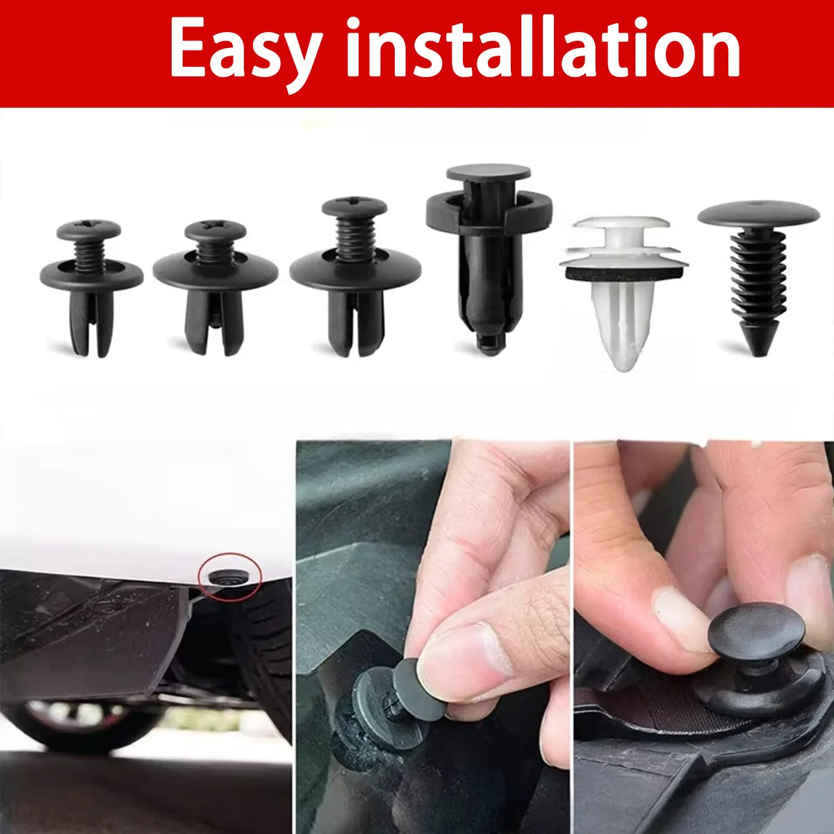 AutoClip – Car Retainer and Rivet Kit