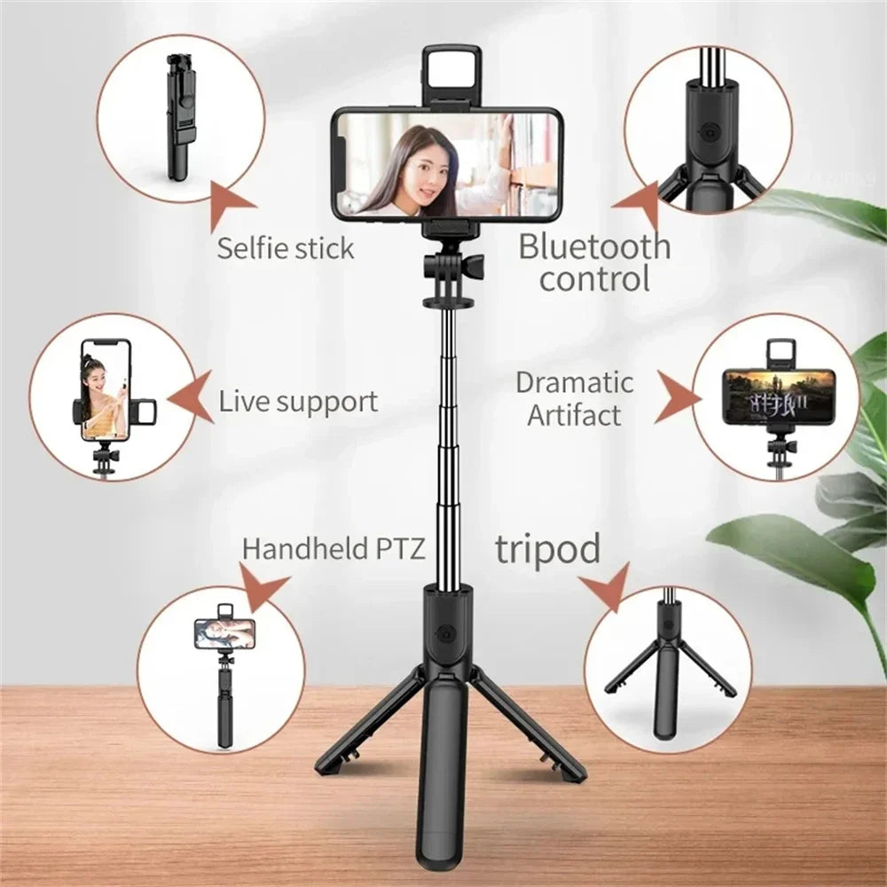 Vlogy – Perche trépied sans fil pour smartphone